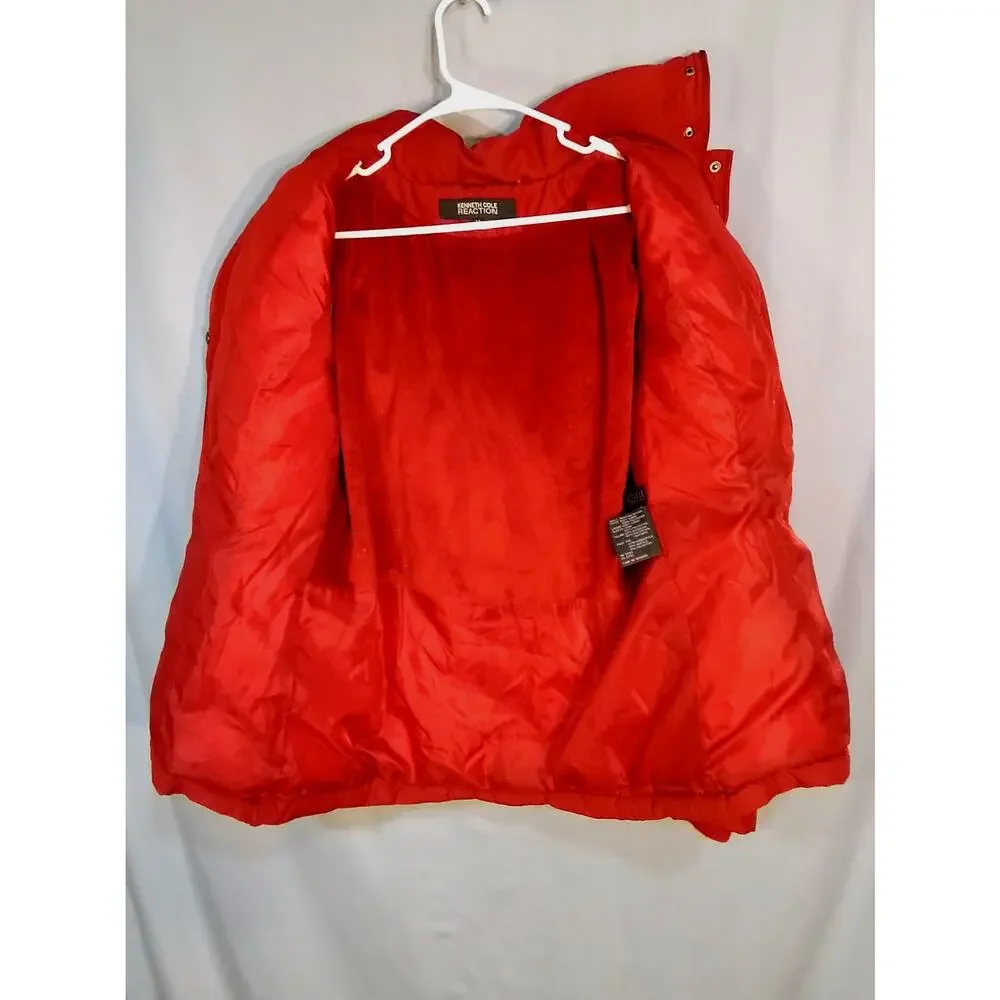 Kenneth Cole Reaction  red winter coat.